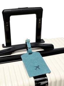 بطاقة تعريف حقيبة السفر مناسبة لعشاق السفر، غطاء بطاقة الحقيبة مع حبل جلدي متضمن اسم وعنوان، مثالية للنساء والرجال والأطفال، مناسبة للحقائب الظهر والآلات الموسيقية والحقائب والأمتعة والرحلات البحرية والطائرات وغيرها من اكسسوارات السفر للطيران والرحلات البحرية والأمتعة، ضروريات السفر المضادة للفقدان للعطلات الصيفية والعودة إلى المدرسة، منتجات السفر الصغيرة، حقيبة للمدرسة واكسسوارات المدرسة