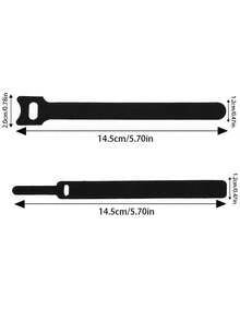 5 件/10 件/20 件可重复使用紧固电缆扎带、可调节钩环电缆扎带、多功能电缆管理电缆扎带、数据线整理器、电缆整理器、可调节电缆管理，适用于计算机、电视、电子产品，五种颜色