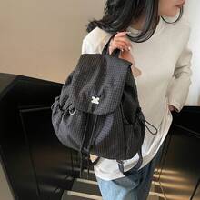 Women Fashion Backpacks - 黑色 - 查看 6