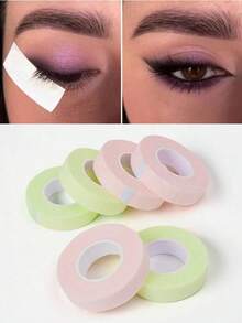 1 Roll Eye Makeup Tools, Eyeshadow Stickers, Breathable Eyeliner Pen And False Lash Extension Tape, Invisible Face Makeup Tape, Instant Face Makeup Practice Tape, Face Lifting Plastic Tape, Eyeshadow Tape, Eyeliner Pen Tape (1.25cm * 4.5m), Makeup Tools, Lash Tools, Face Lifting Tools - Multicolor - View 2