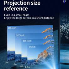 M60 Mini Projector, Home Office LED Portable Projector