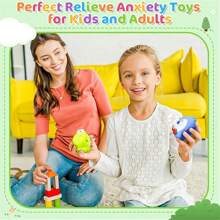 1/2/4/12PCS Cute Squish Fidget Toys, Squeeze Toys Pop Up, Animal Spit Bubbles Stress Relief Toy, Squishies Toys For Kids And Adults, Party Favors, Goodie Bag Stuffers And Stocking Stuffers