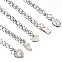 10pcs Stainless Steel Extension Chain With Lobster Clasp, Suitable For DIY Jewelry Making, Necklaces And Bracelets