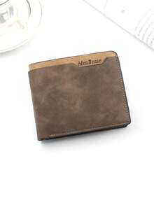 1 件/定制照片钱包，个性化雕刻图片和名字男士礼物，适合父亲节男士、男朋友、未婚夫、丈夫、生日礼物 - 彩色 - 查看 12