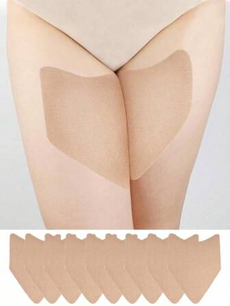 5-50pcs Anti-Chafing Thigh Bands Anti-Chafing Thigh Pads For Inner Thighs To Prevent Chafing And Friction Invisible For Men And Women In Summer Nti-Friction Spandex Patches For Women's Inner Thighs And Calves For Comfort And Protection