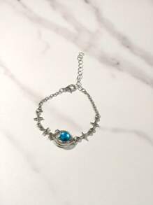 Ein leicht luxuriöser Mondplanet-Stil Stern Mond Armband, geeignet für Dates, Partys, den täglichen Gebrauch von Frauen und als Geschenk für Feiertage als erste Wahl