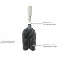 Joseph Joseph Flex 360 Advanced Toilet Brush With Matte Finish - 本色 - 查看 6