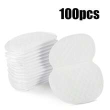 100pcs/Pack Disposable Underarm Sweat Pads, Unisex Sweat Absorbing Pads, Comfortable Seamless Design For Free Breathing