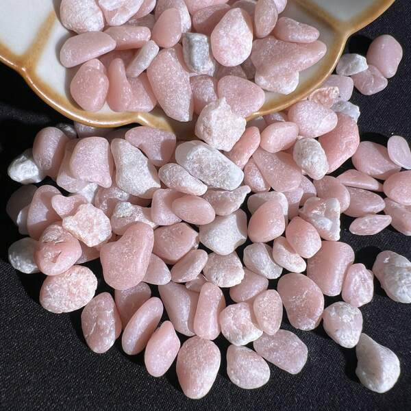 50g/200g Ciottoli di colore rosa naturale dall'Australia, per decorazione domestica, acquario e serbatoio dei pesci, fontana, decorazione per ufficio, riempitivo per vaso e letto di piante