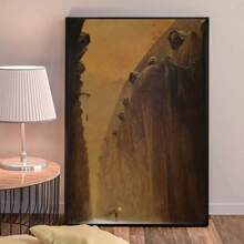 1 pieza Póster de arte de Zdzisław Beksiński de buena calidad. Impresiones y pósteres de calidad. Póster artístico para pared, pintura sobre lienzo para decoración del hogar y estudio. Opcional con marco. - Multicolor - Ver 34