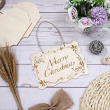 12 PIEZAS Troncos de madera con cuerda - Suministros de artesanía creativa DIY, tablas en blanco de madera - Decoración de madera y juego de maqueta - Corte con láser/Pirografía - Regalo para amigos y familiares