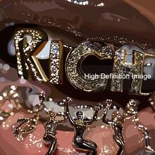 1/3 szt. Nieoprawiony czarny plakat ścienny z motywem kobiety w modzie, pieniądze, wydruk na płótnie, styl pop-art, estetyczny wystrój, obraz do dziewczęcego pokoju, sypialni, salonu, nowoczesnej dekoracji domu