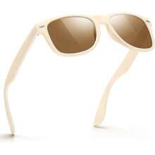 FEIDUSUN Sunglasses Men Polarized Sunglasses For Mens And Womens,Black Retro Sun Glasses Driving Fishing UV Protectionyp2liwu