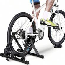 Bike Trainer Stationary Bike Stand Magnetic Bike Trainer Stand For Indoor Riding Premium Steel Bicycle Trainer Accessories Fits For 26in-28in, 700C Wheels