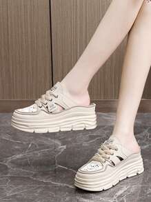 New Women Thick Sole Casual Sports Shoes, Outdoor, Comfortable All-Match, Breathable Running Shoes