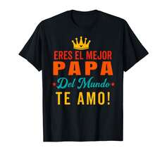 Regalos Para Papa Dia Del Padre Camiseta Mejor Papa Mundo T-Shirt?Asc Graduation Gifts - Black - View 1