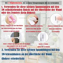 Curtain Window Rods - White - View 4