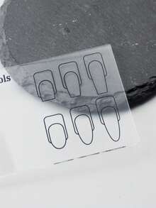 FULL BEAUTY 2 件黑白亚克力美甲调色板指甲油调色板配件混合工具混合盘支架展示化妆调色板美甲工具美甲、美甲用品、美甲工具、美甲工具、返校、指甲、按压指甲的美甲工具