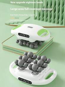 18 Head Massage Gun Deep Tissue With 9 Levels & 9 Modes, Professional Handheld Massage Gun, Electric Massager Tool For Legs, Arms, Waist, Back, Buttocks - Full Body Muscle Pain Relief, Ideal Gifts For Women, Men, Mom, And Dad