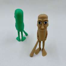 Figurina Tung Tung Tung - Robusta e durevole, senza bisogno di elettricità, ideale per decorazioni da interno ed esterno per feste e statuette da tavolo, accessorio per decorazioni da festa | Design giocoso | Materiale PLA durevole
