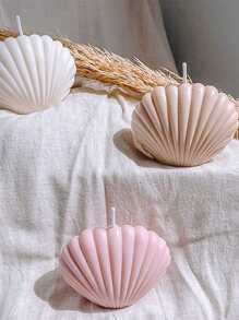 3D Muschelform Wachs Kerze Silikon Form, DIY Muschel Gips Epoxidharz Tropf-Flüssigseife Form, Heimtischdekoration