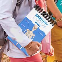 Anatomy Label Lab Workbook: 100+ Full-Color Dry-Erase Pages For Learning Human Anatomy Terms & Illustrations - Multicolor - View 6