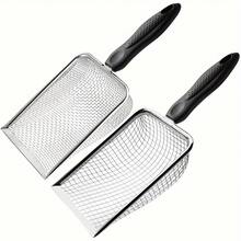 Set Of 2 Gardening Soil Sieves- Portable Garden Sieve With Handle- Garden Planting Compost, Rock And Sand Dirt Sifting Tool, 3.8/5mm Mesh, With Handle- Essential Garden Tool For Flower And Vegetable Planting - Multicolor - View 9