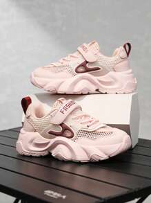 2025年夏季新款女童运动鞋，透气魔术贴扣带鞋，适合大童