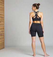Women Sports Shorts - Black - View 3