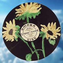 1pc 2D Flat "Music Moments Under The Sunflowers" Vintage Classic 8-Inch Round Metal Sign, Vinyl Record Wreath Metal Wall Decor Art - Perfect For Bars, Cafes, Clubs, Dorms - Ideal Gift, 2D Flat, Fits Room Decor Perfectly (Hole Style Random)