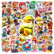 Paw Patrol 50 miếng dán hình chó tuần tra PAW dễ thương bằng nhựa PVC trang trí điện thoại ván trượt hành lý tủ lạnh hình dán graffiti làm quà tặng tiệc - Nhiều màu - Xem 4