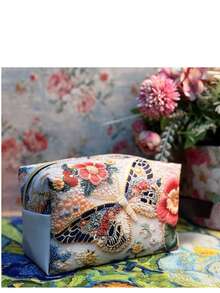 1 pieza Nuevo estuche de almacenamiento de moda minimalista, bolsa organizadora de cosméticos, bolsa de almacenamiento de cuero portátil, decoración de habitación - Multicolor - Ver 13