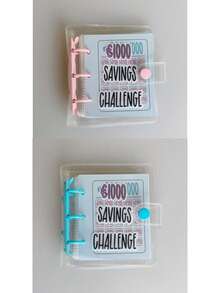 1000 Savings Challenge Binder, 52 Weeks Money Saving Challenge Binder, 2024 Reusable Mini Budget Planner With Cash Envelopes, Reusable Savings Binder, Suitable For Home, Gifts, Vacation And Holidays (Halloween, Christmas) Etc., Bohemian Style - Multicolor - View 24