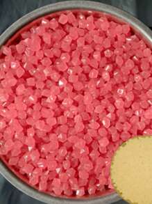 300pcs 9*13mm Small Diamond Shaped Glow Stones, Luminous Plastic Pebbles For Garden, Fish Tank
