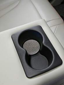 1 件彩色铆钉汽车杯架垫，防滑内饰装饰配件