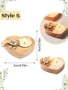 Chân nến gỗ tùy chỉnh, Nến cưới tròn tùy chỉnh, Chân nến trà bằng gỗ, Quà tặng đám cưới, Tinh tế và lãng mạn, Đa chức năng, Trang trí, Có thể tùy chỉnh, Độc đáo, Thích hợp làm quà tặng cho bố, mẹ, gia đình, bạn bè, Có thể sử dụng trong phòng trà, nhà, vườn, văn phòng, kỷ niệm, Ngày Valentine, tân gia và các dịp khác, Tình yêu vĩnh cửu, Trang trí phòng khách - Nhiều màu - Xem 10
