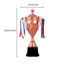 Customized Large Metal Football Basketball Badminton Trophy, Gold Silver Bronze Trophy, Iron Alloy With ABS Material, Competition Cup, Football Tennis Match Honor Award Cup Manufacturing - Multicolor - View 10