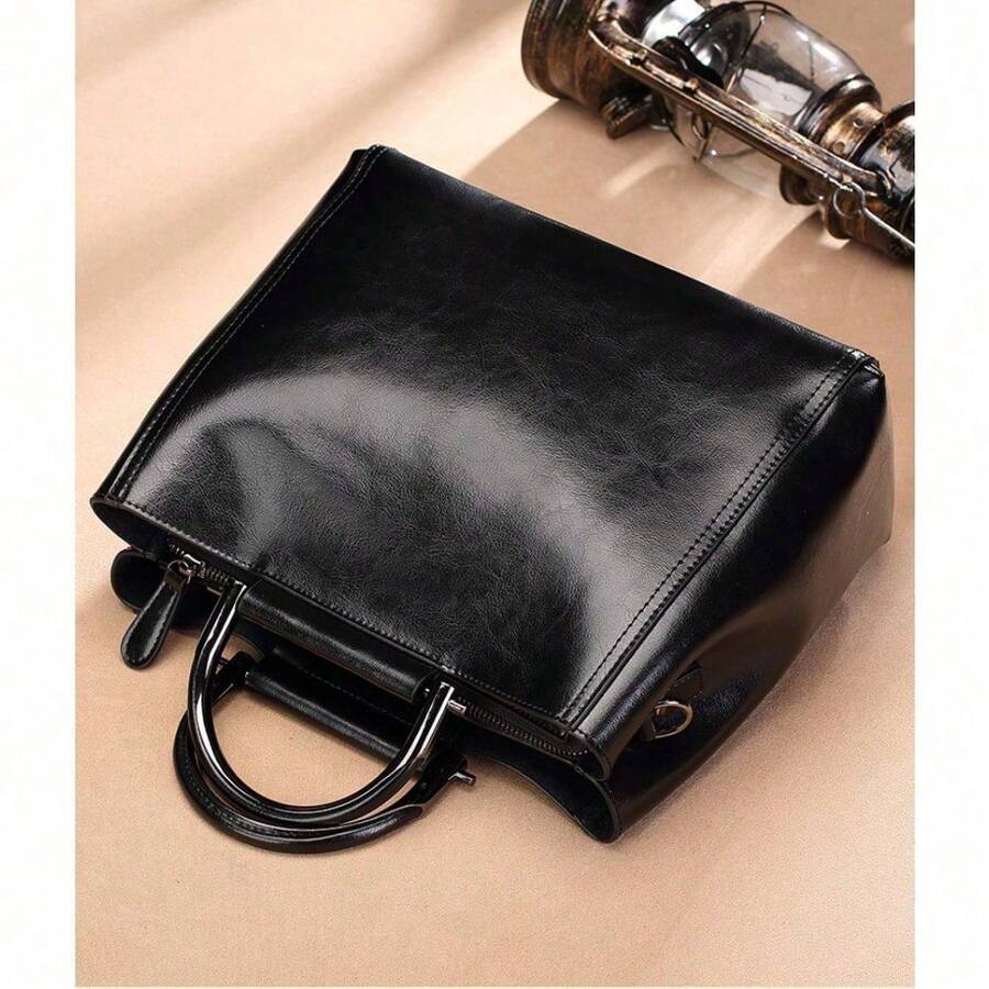 Spring And Summer New Style Women's Bag, Single-Shoulder Diagonal Handbag - Black - View 1