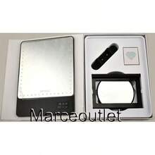 Riki Loves Riki Skinny 5X Mini Lighted Vanity Mirror With Bluetooth Black - 1 - View 4