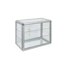 Tempered Glass Counter Top Display Showcase With Sliding Glass Door And Lock,Standard Aluminum Framing With Sliding Glass Door And Lock-Display Cabinet-2036 - Multicolor - View 11