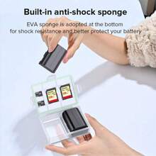 llano Camera Battery Box Professional Waterproof Resistant Memory Card Sd Tf Card Protector Case