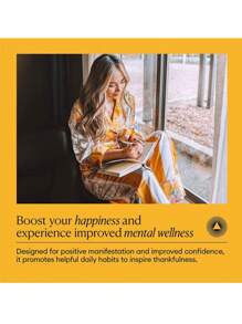 1 White Daily Gratitude And Reflection Journal
