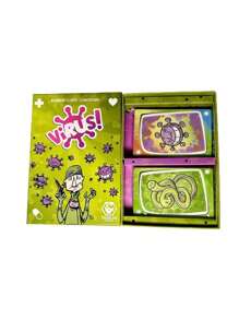 Juego de cartas para fiesta familiar sobre la evolución de virus