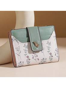 女士零钱包 - 超薄阻隔简约卡包带零钱包高品质钱包紧凑型学生旅行钱包高端触感收纳设备适合日常使用办公室健身房女士钱包钱包小钱包 - 彩色 - 查看 11