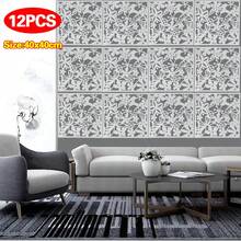 12PCS White Hanging Room Divider PVC Panels Partition Screen Wall Living Room 40cm - White - View 4