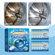 Washing Machine Cleaning Tablets, Washing Machine Descaling Cleaner, Effervescent Tablets For Deep Cleaning, Deodorizing And Heavy Duty Stain Removal