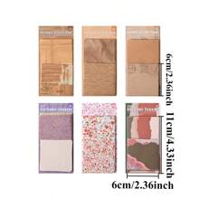 60sheets Vintage Scrapbooking Paper Set Writing Paper Aesthetic Decorative Craft Paper For Journaling Planner Bullet Journals,School Supplies,Back To School