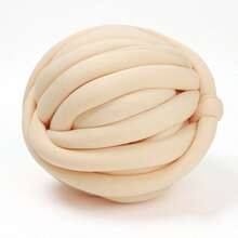 约 250 克超粗纱，粗臂针织纱，特大粗纱，适用于手工 DIY 钩针地毯、宠物毯、枕头、超柔软巨型纱线（纱线缠绕方式随机）