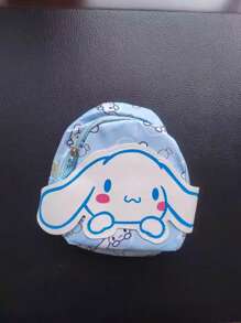 Sanrio 1pc Pochacco Lightweight Adjustable Strap Crossbody Bag, Comfortable Soft Texture Durable Cute Cartoon Children Shoulder Bag, For Daily Outings & Gifts, Sanrio Licensed