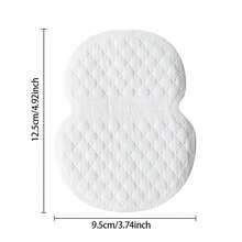 100pcs/Pack Disposable Underarm Sweat Pads, Unisex Sweat Absorbing Pads, Comfortable Seamless Design For Free Breathing